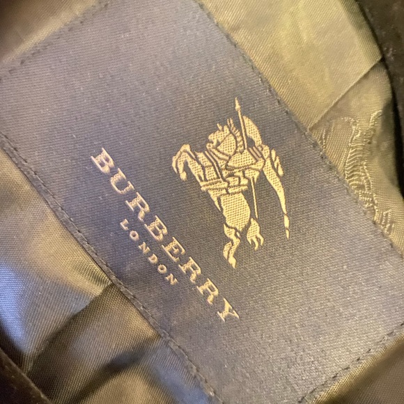 BURBERRY LONDON MENS CASHMERE WOOL PEACOAT JACKET COAT SZ US 40 - Picture 3 of 6